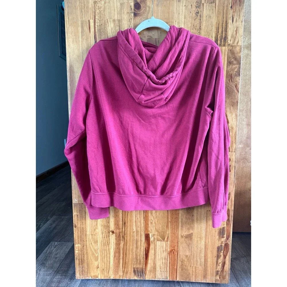 Women’s Nike Loose Fit Futura Hoodie Sz. Small Dark Red
